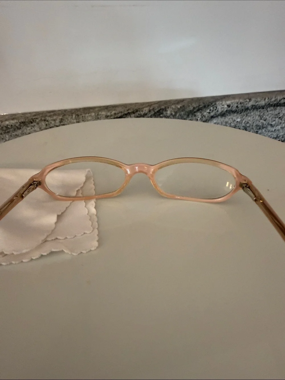 Juicy Couture Black and light pink prescription glasses with Pink Case